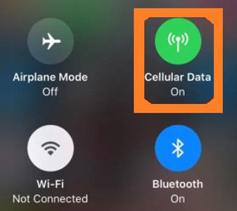 iphone turn on cellular data