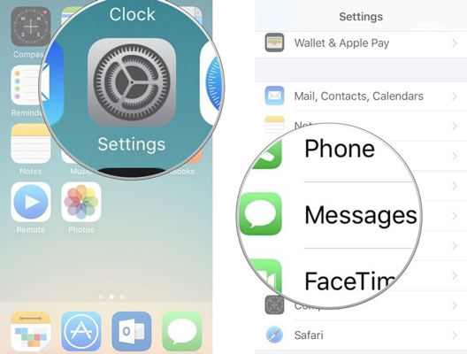 Disable Any Contacts Associated with iMessages