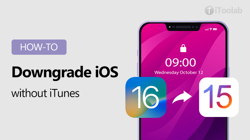 How to Downgrade iOS Without iTunes (iOS 16 Supported)