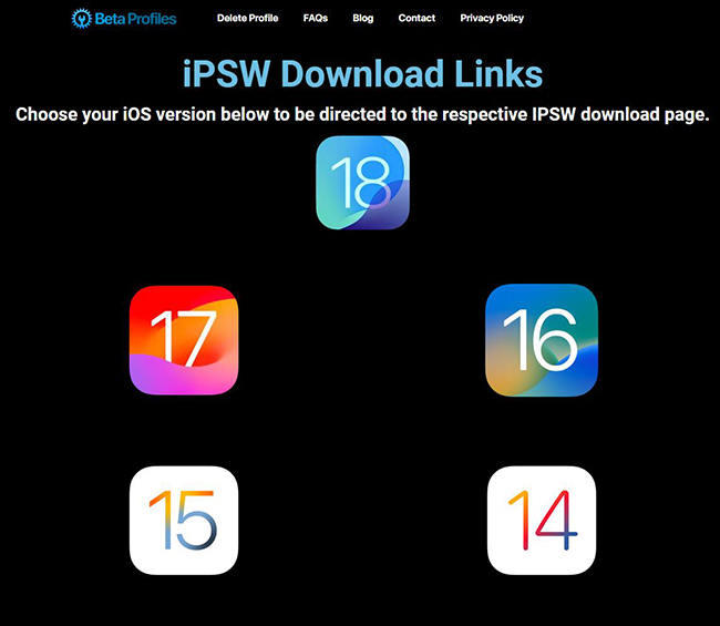 ipsw file website