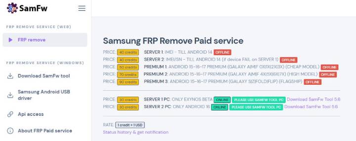 download samfw tool