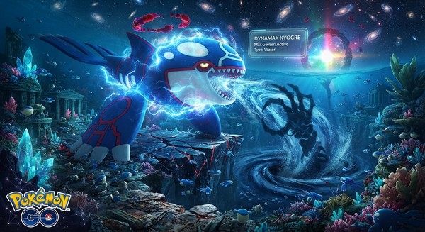 dynamax kyogre pokemon go