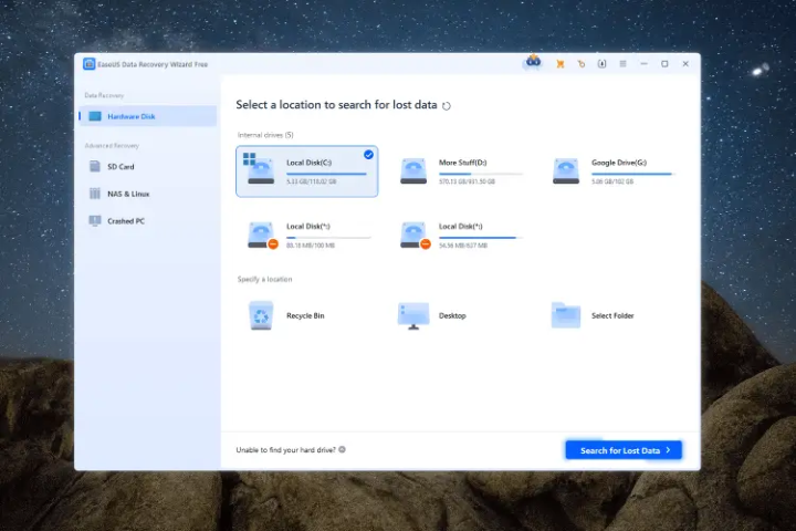 easeus-data-recovery-wizard-process
