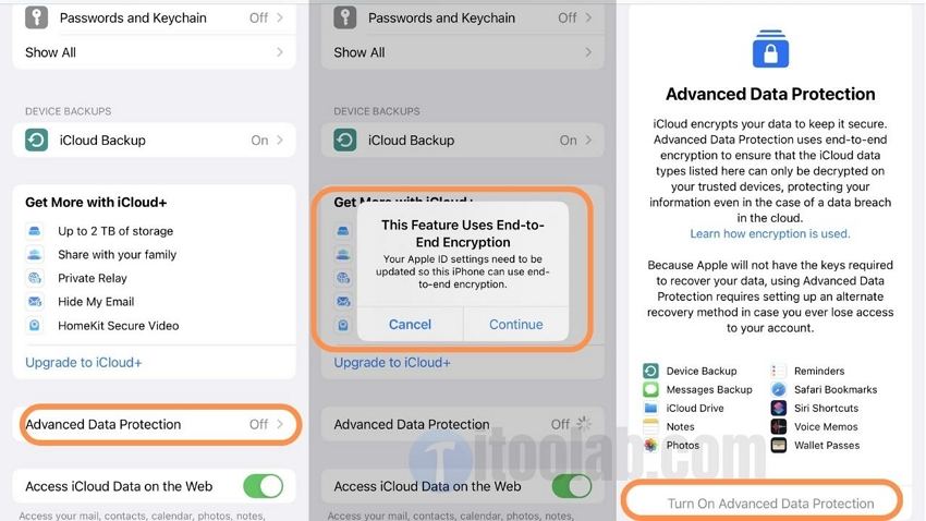 [Must-read] FAQs about Advanced Data Protection for iCloud - How To Turn Off Advanced Data Protection