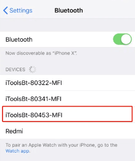 enable bluetooth