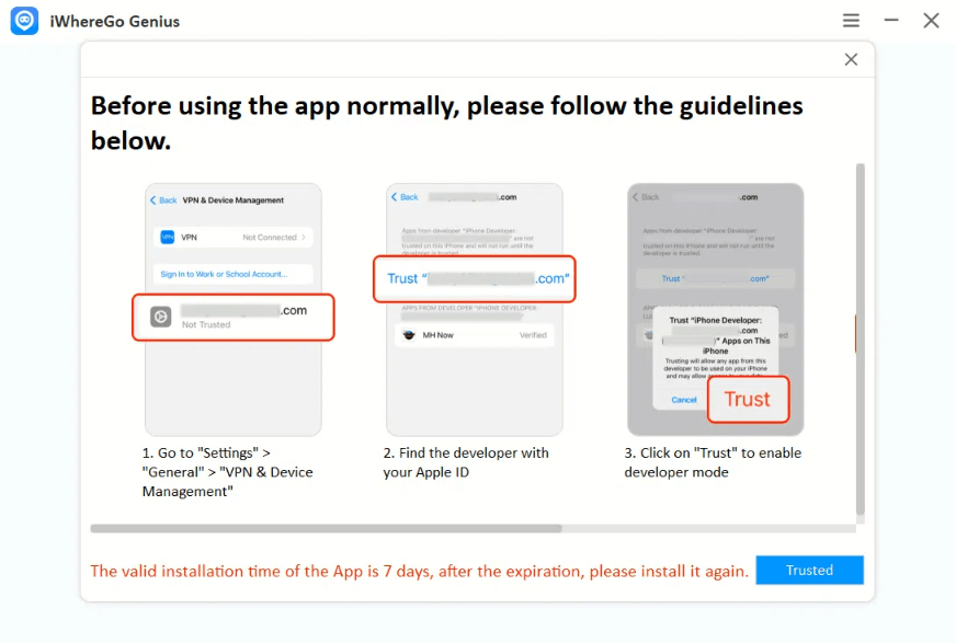 click developer mode