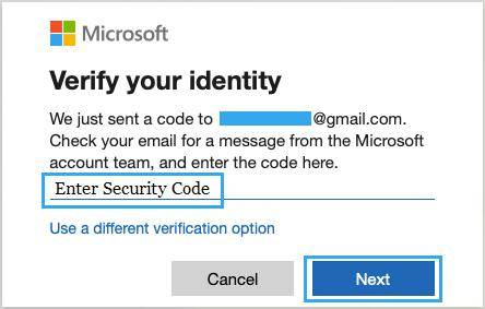 how to reset microsoft account password