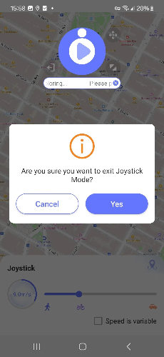 Exit anygo android joystick