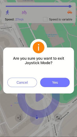 exit gps joytsick anygo ios
