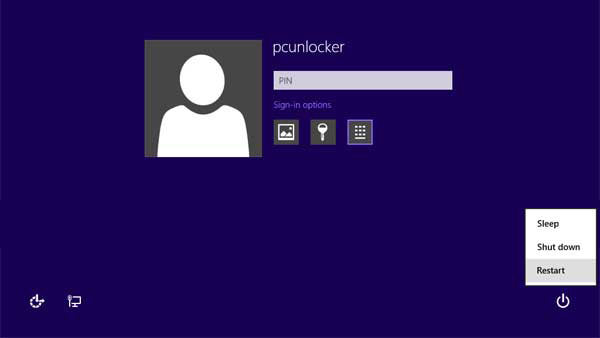 windows 8 forgot password