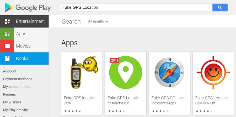 Fake GPS GO - Apps on Google Play