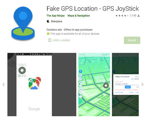 Fake GPS Location-GPS JoyStick - Apps on Google Play