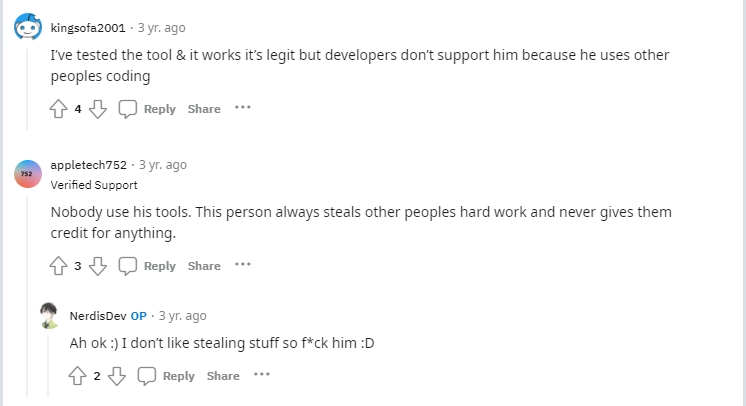 ifrpfile feedback on reddit