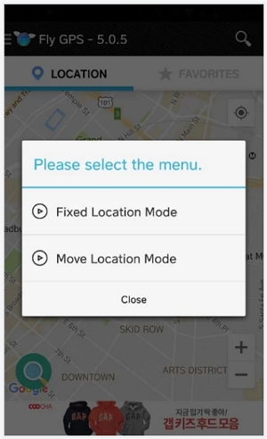 Fly GPS for Android 