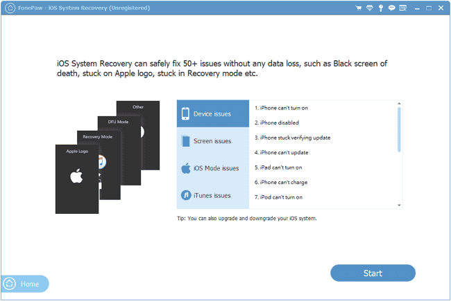 fonepaw ios system