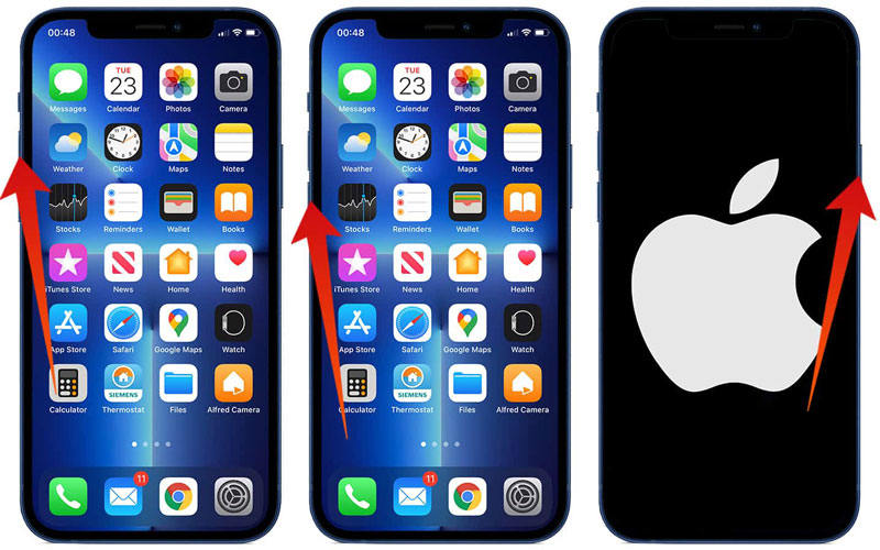 force restart iphone