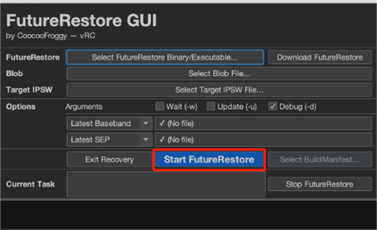 fufurestore step