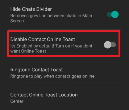 How to Hide Online Status in GBWhatsApp Android