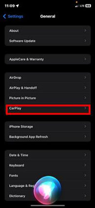general to carplay