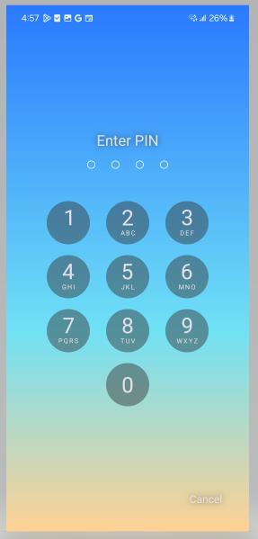 Gesture Lock Screen app