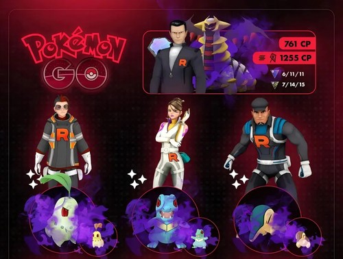 team go rocket leaders