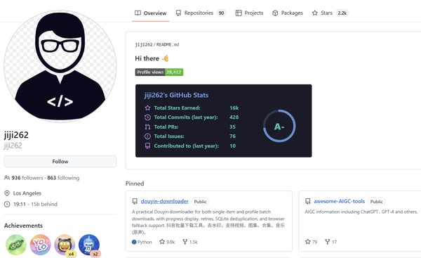 github douyin downloader jiji262