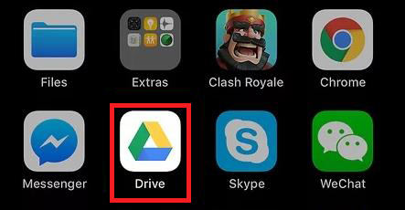 restore line chat from google drive to iphone directly