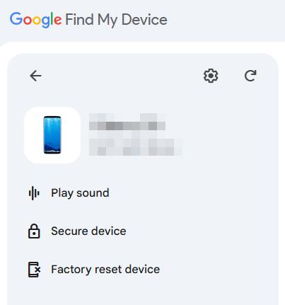 google find my device vortex
