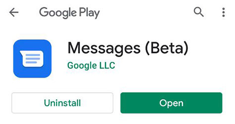 google messages beta