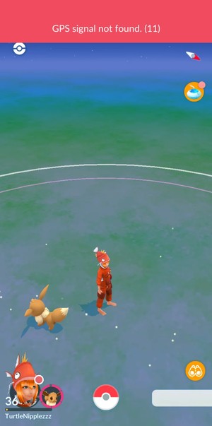 gps signal not found error 11 pokemon go