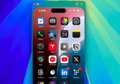 ios 18 iphone mirroring home screen