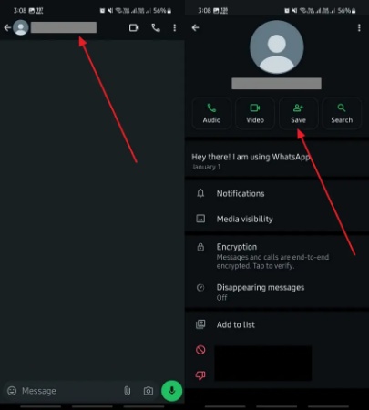 use save icon android