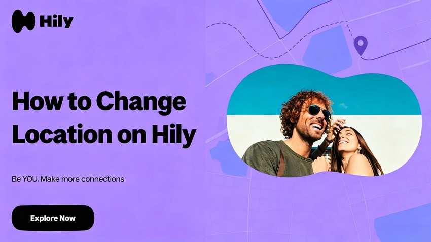 how to change location on hily