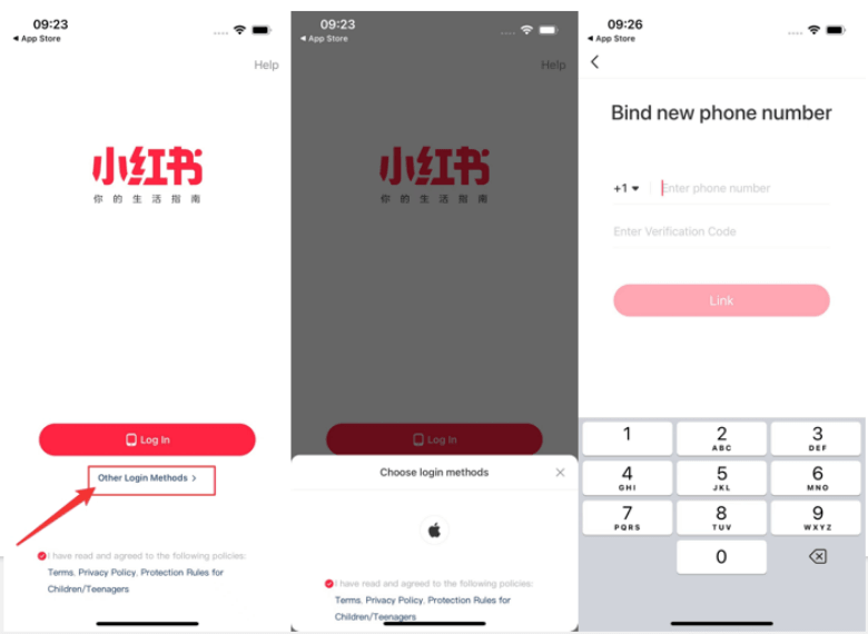 how to create a rednote account
