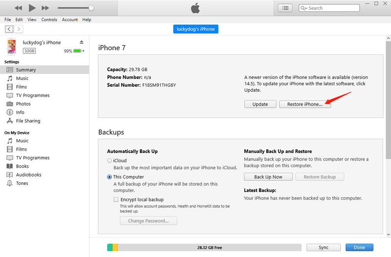 ios 15.5 downgrade to ios 14