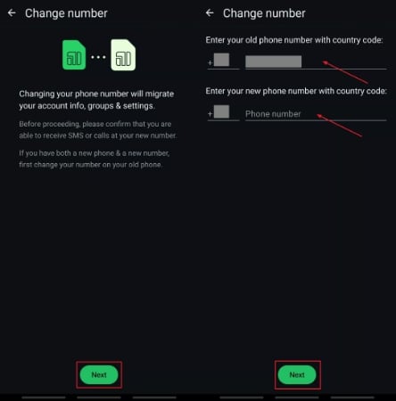 add numbers and hit next button
