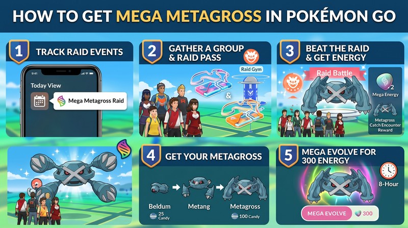 How to Get Mega Metagross