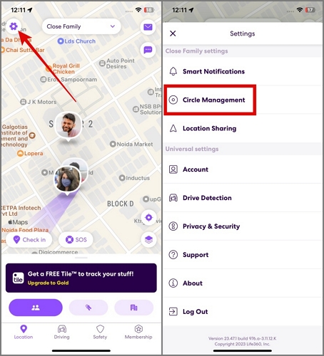 how to join life360 circle