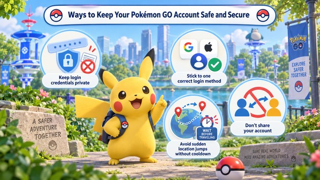 How to Keep Your Pokémon GO Account Safe