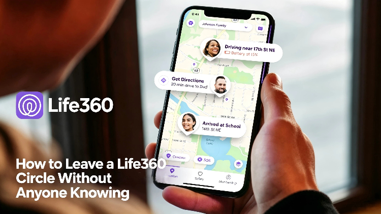 how to leave a life360 circle