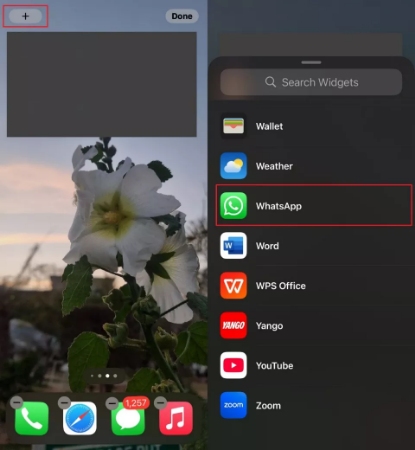 press plus icon and proceed further