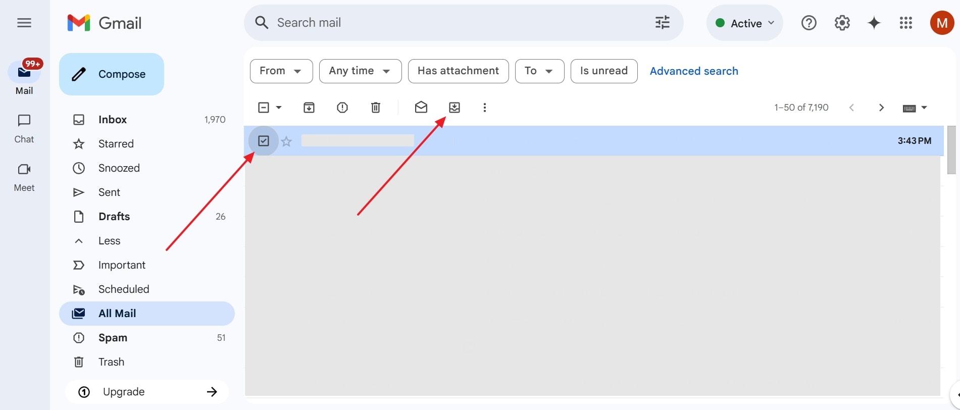 move archive mail to inbox