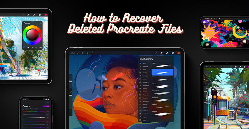[Useful] How to Recover Deleted Procreate Files/Drawings/Layer/Artwork