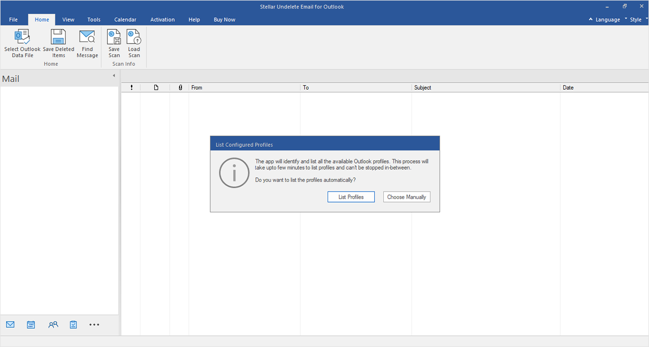 press list profile and scan