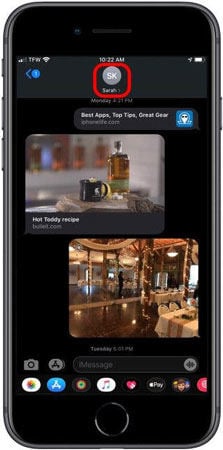 how to share location on iMessage
