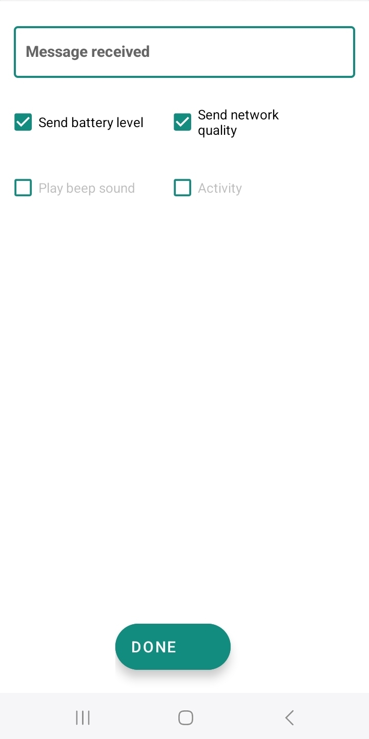 enter required details and done
