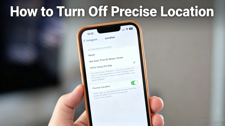 how to turn off precise location