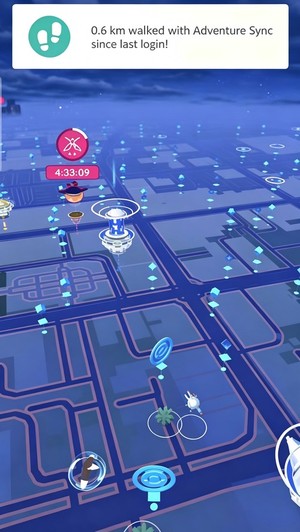 how to turn on adventure sync pokemon go