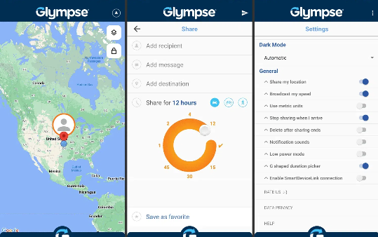 How to Use Glympse for Tracking iPhone Location