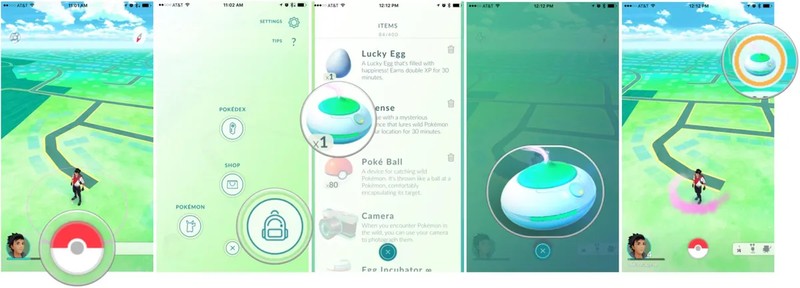 how to use pokemon go incense